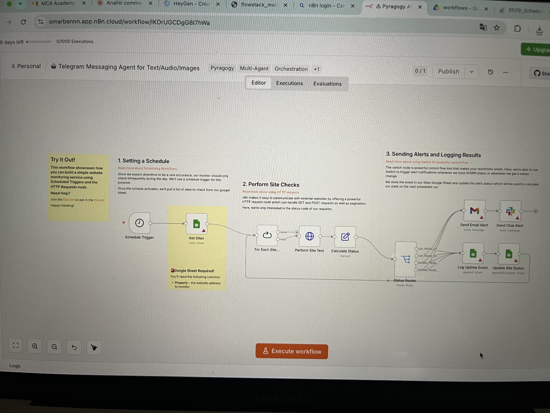 Karim H. verified workflow screenshot
